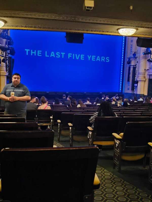 Hudson Theatre, section: Orchestra L, row: L, seat: T1 & T3