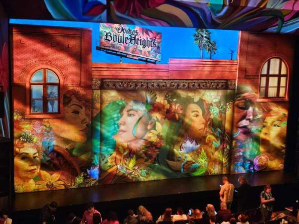 James Earl Jones Theatre, section: Mezzanine L, row: D, seat: 5-11