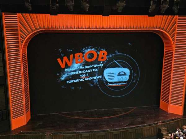 Marquis Theatre, section: Mezzanine C, row: D, seat: 101-106