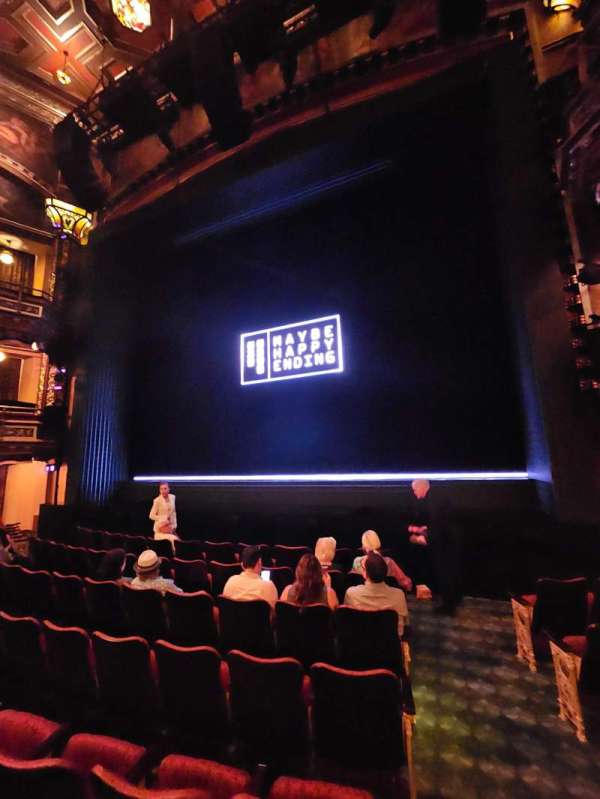 Hudson Theatre, section: Orchestra R, row: C, seat: 12,14
