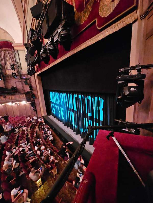 Booth Theatre, section: Right Boxes, row: FRONT, seat: 1&2
