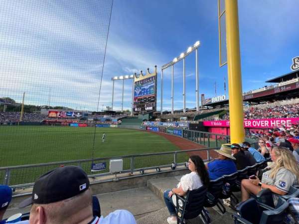 Kauffman Stadium, section: 146, row: L, seat: 12