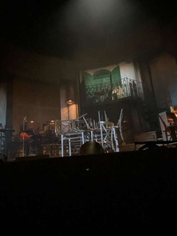 Lyric Theatre, West End, section: Stalls, row: B, seat: 8