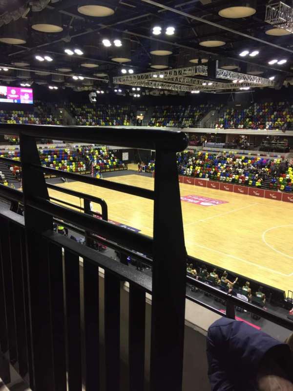 Copper Box Arena, section: 210, row: 12, seat: 38