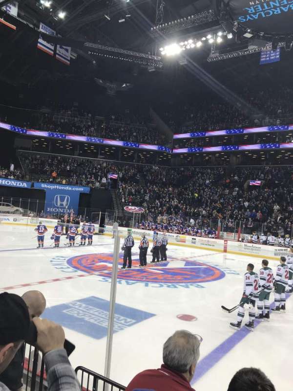 Barclays Center, section: 24, row: 4, seat: 3