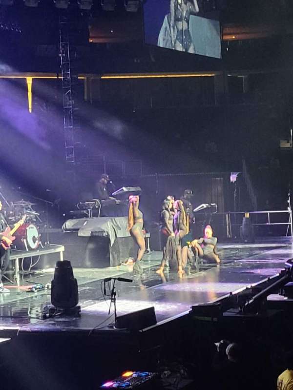 Prudential Center, section: 18, row: 8, seat: 17