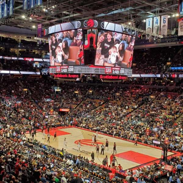 Scotiabank Arena, section: 243, row: 1, seat: 1