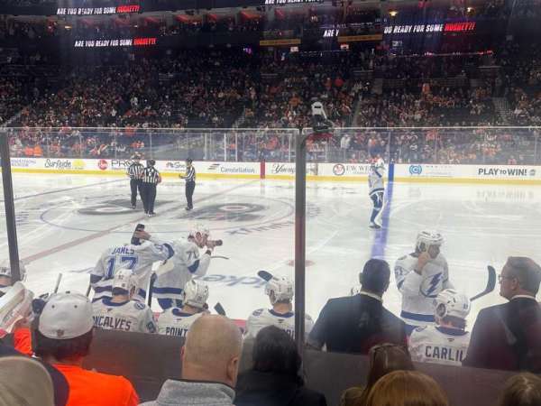 Xfinity Mobile Arena, section: 102, row: 6, seat: 6