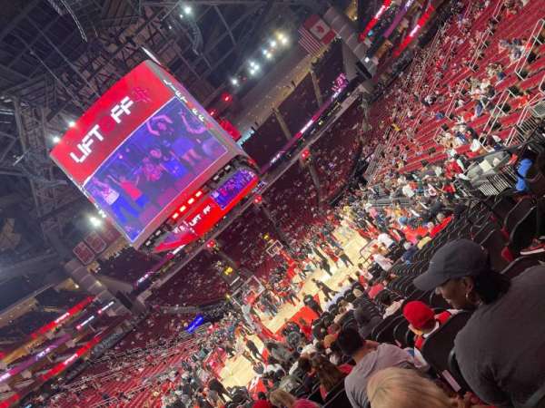 Toyota Center, section: 111, row: 12, seat: 9