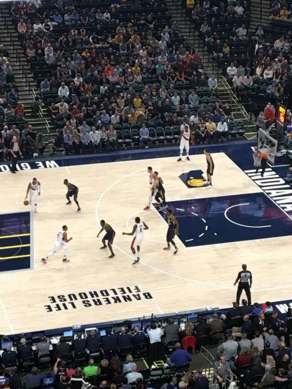 Gainbridge Fieldhouse, section: 209, row: 3, seat: 7