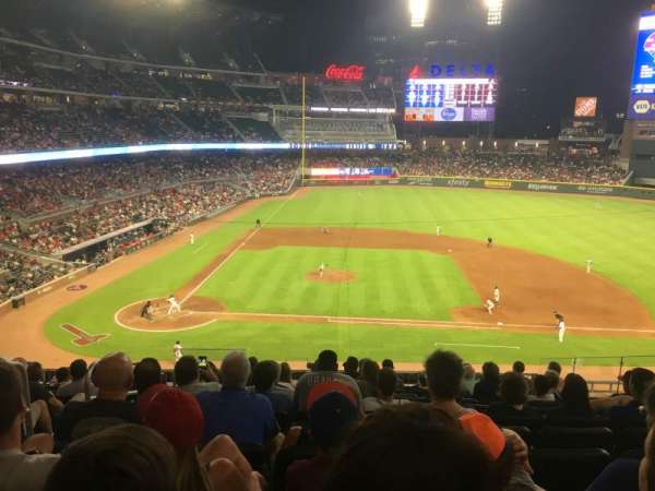 Truist Park, section: 220, row: 10, seat: 8