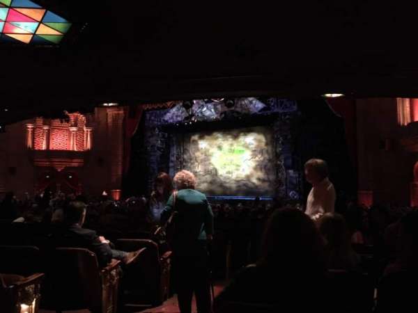 Fox Theatre, Atlanta, section: Orchestra R, row: FF, seat: 4