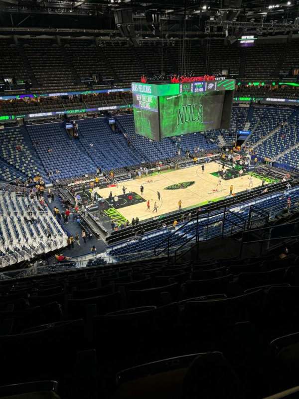 Smoothie King Center, section: 303, row: 11, seat: 8