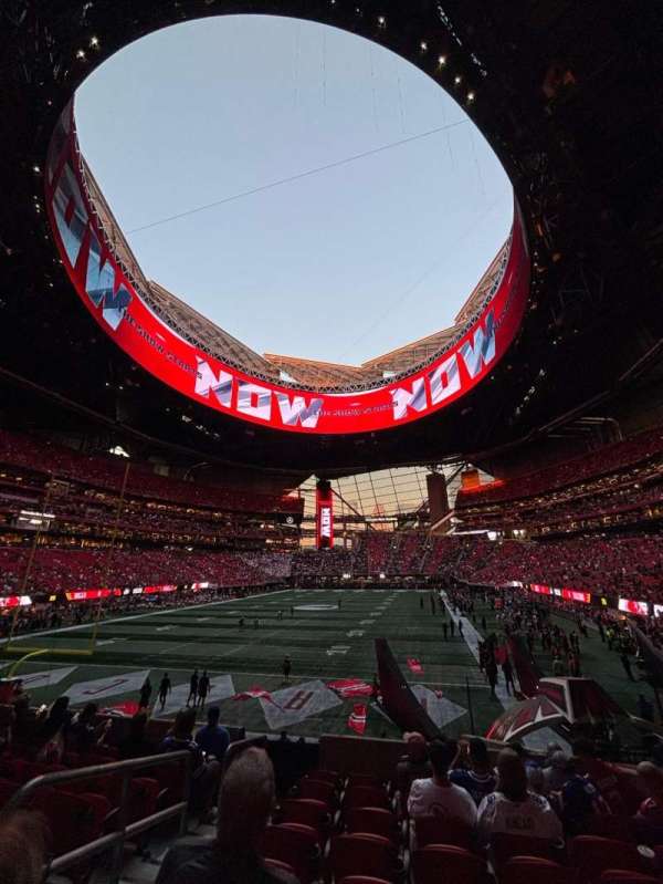 Mercedes-Benz Stadium, section: 117, row: 17, seat: 22