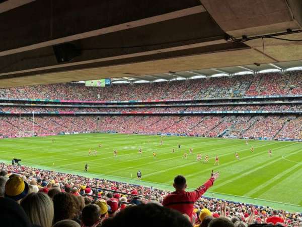 Croke Park, section: 301, row: TT, seat: 31