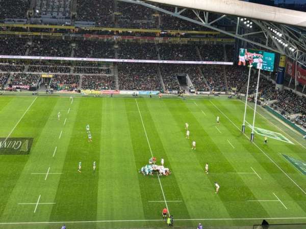 Aviva Stadium, section: 503, row: U, seat: 21