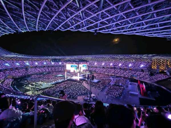 Kaohsiung National Stadium, section: 2F B08, row: 23, seat: 87