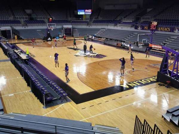 Williams Arena at Minges Coliseum, section: 205, row: ADA, seat: 1-8