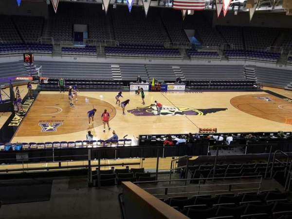 Williams Arena at Minges Coliseum, section: 216, row: L, seat: 9