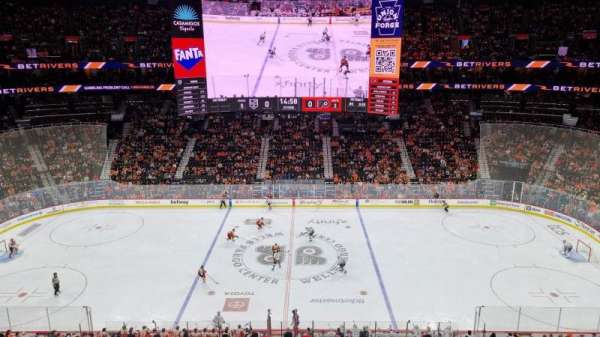 Xfinity Mobile Arena, section: 201, row: 4, seat: 10