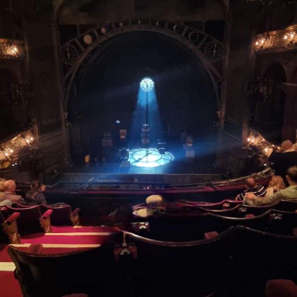 Palace Theatre, West End, section: Dress Circle, row: G, seat: 17