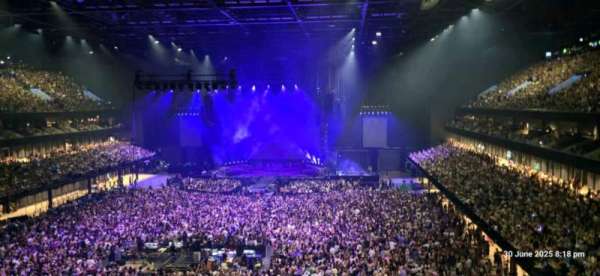 Co-op Live, section: 220, row: 8, seat: 77
