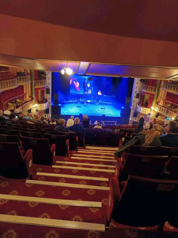 New Wimbledon Theatre, section: Dress Circle, row: P, seat: 25