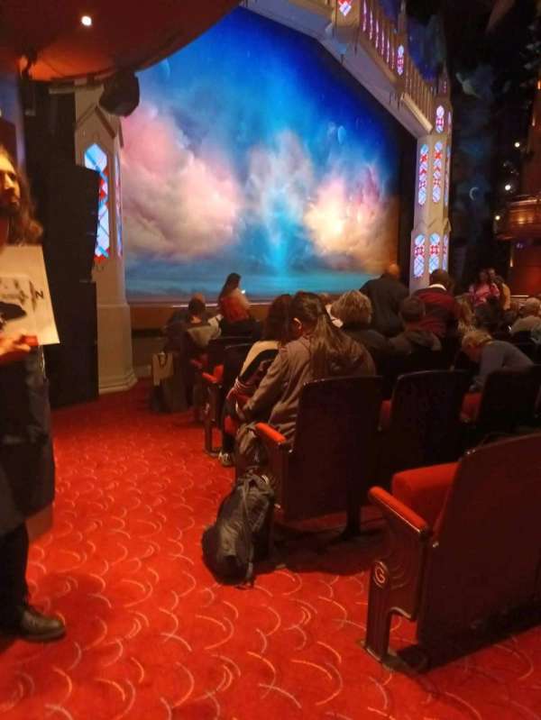 Prince of Wales Theatre, section: Stalls, row: J, seat: 43