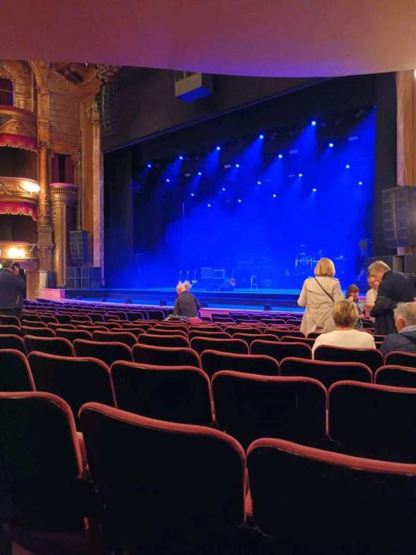 The London Palladium, section: stalls, row: O, seat: 5