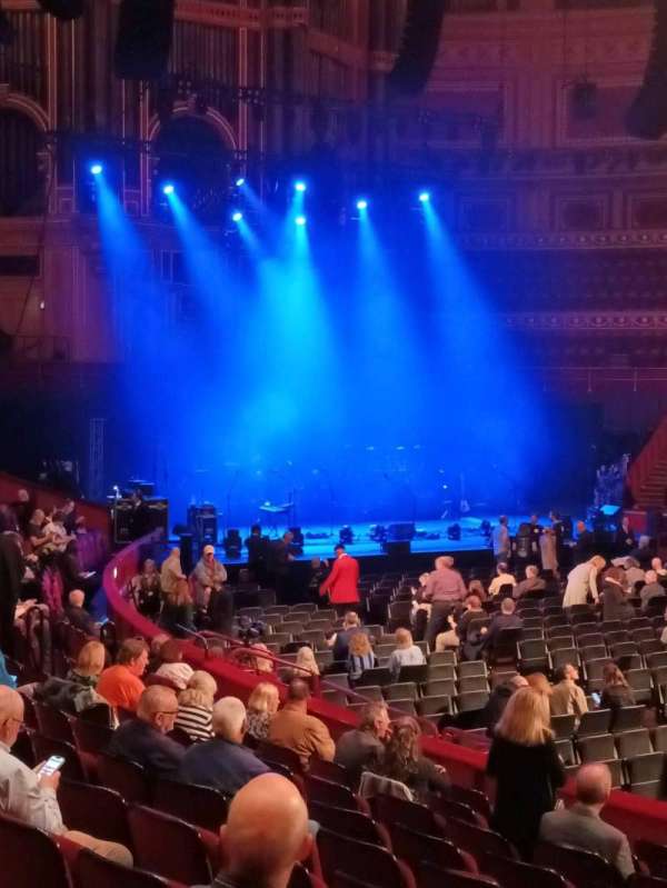 Royal Albert Hall, section: Stalls J, row: 11, seat: 55