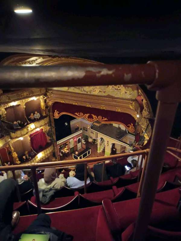 Apollo Theatre, section: Balcony, row: E, seat: 3
