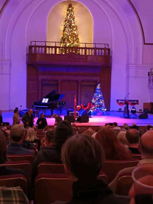 Cadogan Hall, section: Stalls, row: P, seat: 19