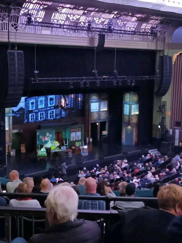 Eventim Apollo, section: Circle Block 6, row: H, seat: 1