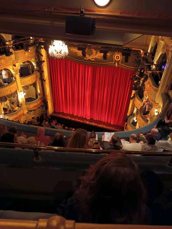 Wyndham's Theatre, section: Grand Circle, row: F, seat: 7
