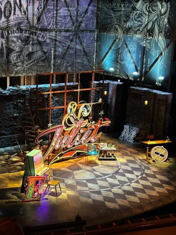 Stephen Sondheim Theatre, section: Mezzanine L, row: CC, seat: 17