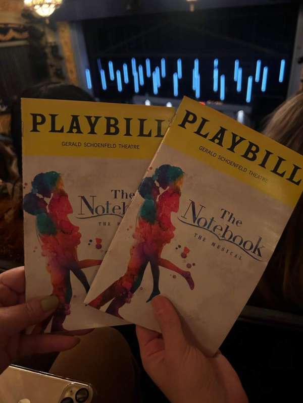 Gerald Schoenfeld Theatre, section: Mezzanine R, row: H, seat: 22