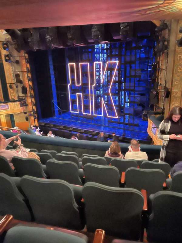 St. James Theatre, section: Mezzanine R, row: F, seat: 20