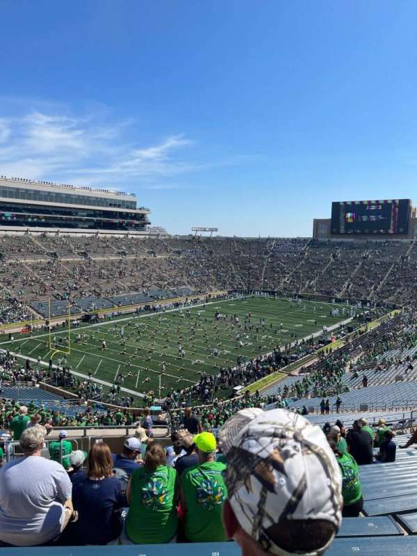 Notre Dame Stadium, section: 133, row: 23, seat: 33