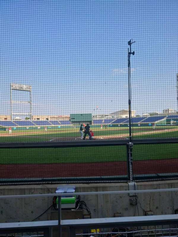 Charles Schwab Field, section: 112, row: 4, seat: 7