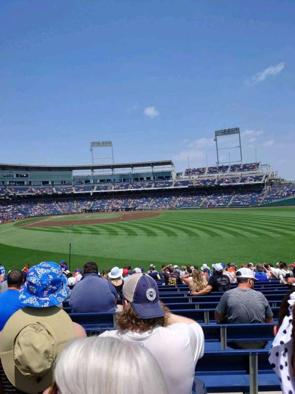 Charles Schwab Field, section: 134, row: 28, seat: 13