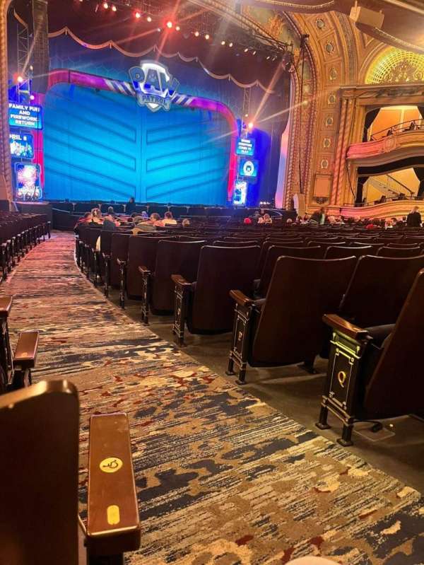 Morris Performing Arts Center, section: Main Floor Left, row: S, seat: 1