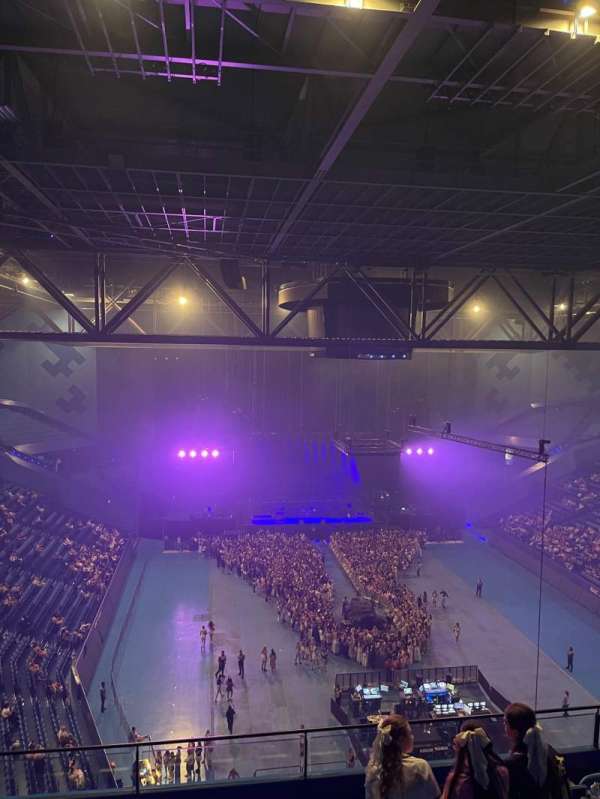 RAC Arena, section: 405, row: F, seat: 8