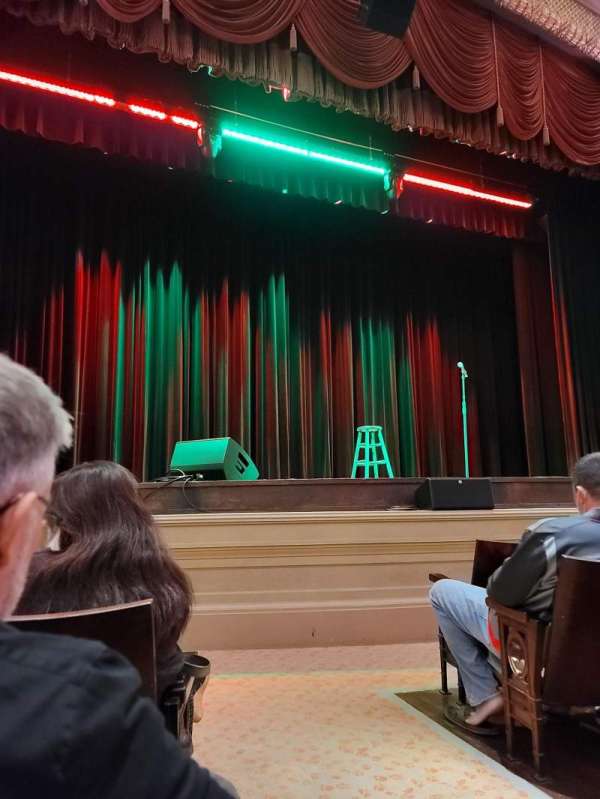 Hawaii Theatre, section: Orchestra Left, row: E, seat: 101