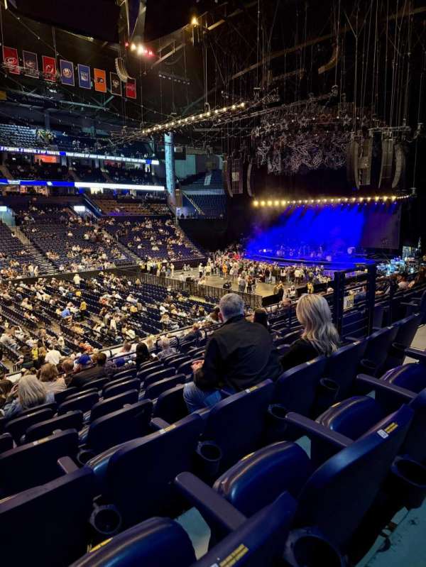 Bridgestone Arena, section: 104, row: J, seat: 8