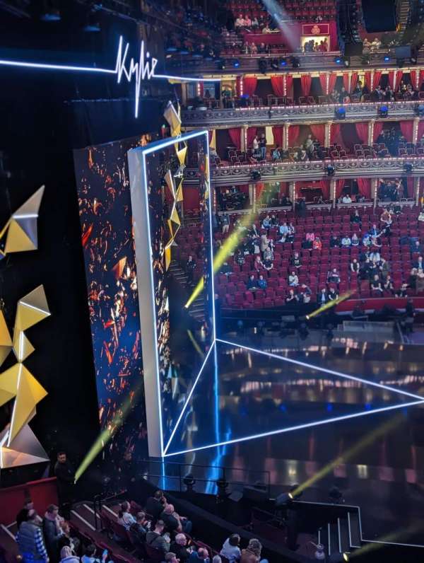 Royal Albert Hall, section: Second Tier 11, row: 1, seat: 3