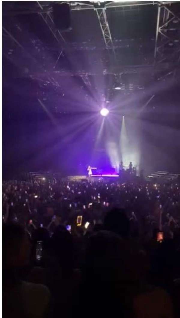 Zénith Paris, section: R, row: 13, seat: 163
