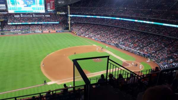 Daikin Park, section: 410, row: 3, seat: 24