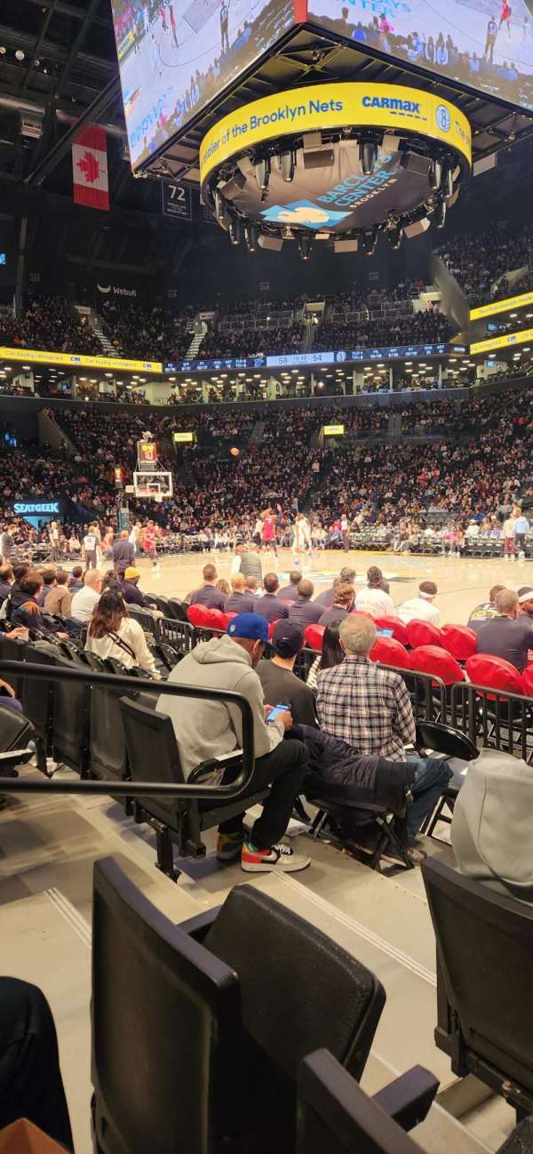 Barclays Center, section: 6, row: 3, seat: 1-2