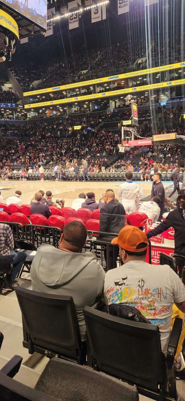 Barclays Center, section: 6, row: 3, seat: 1-2