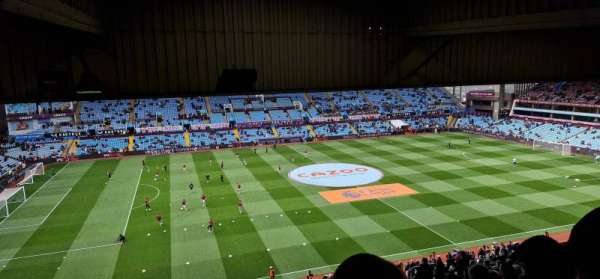 Villa Park, section: P4, row: UU, seat: 208